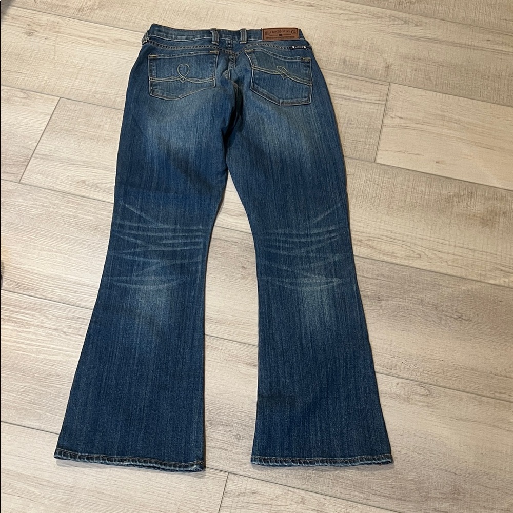 Lucky Brand Medium Blue Wide Leg Jeans